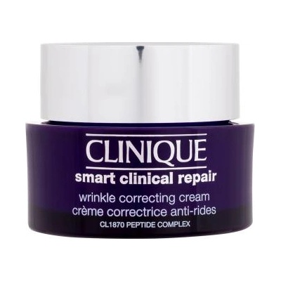 Clinique Smart Clinical Repair Wrinkle Correcting Cream хидратиращ дневен крем за лице против бръчки 50 ml за жени