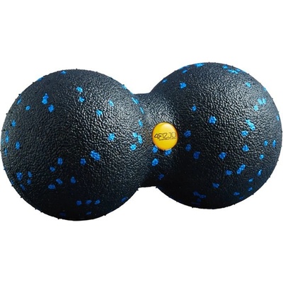 4FIZJO DVOJITÁ MASÁŽNA LOPTIČKA 8 cm čierno modrá