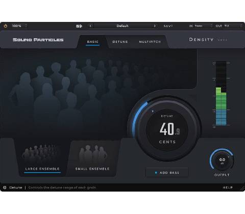 Sound Particles Density plug In