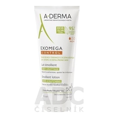 Pierre Fabre Dermo-cosmétique A-DERMA EXOMEGA CONTROL Emolienčné MLIEKO - 1x200 ml