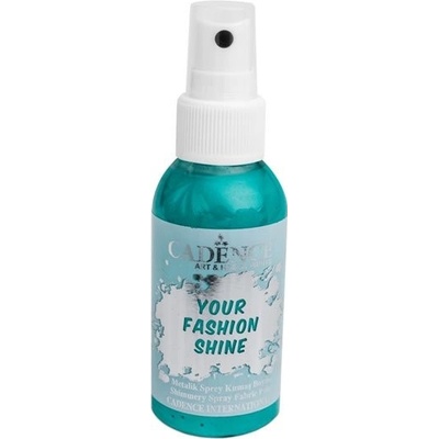 Cadence perleťový sprej na tmavý textil 100 ml smaragdově zelená