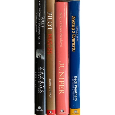 Kolekcia kníh z Citadelly - Skutočné príbehy - Beck Weathers, John Barron, Chesley Sullenberger
