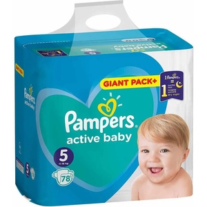 Pampers Active Baby 5 GPP 78 броя