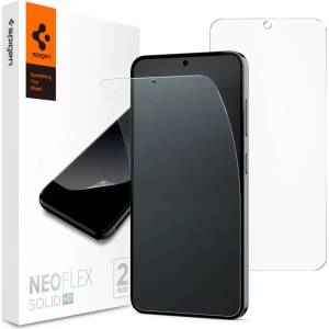 Spigen hydrogel film neo flex 2-pack защитно фолио за galaxy s24+ plus прозрачно (afl07431)