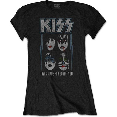Kiss Made For Lovin' You Black S Дамски Риза (KISSTS09LB01)