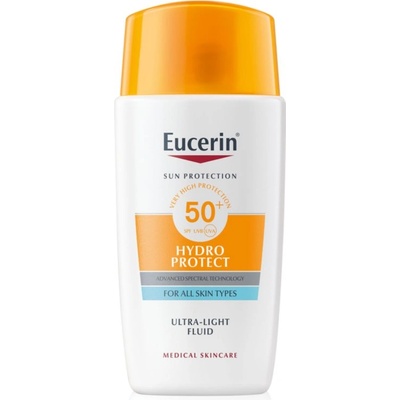 Eucerin Hydro Protect Ultra Light Fluid SPF 50+ слънцезащитен флуид за лице SPF 50+ 50ml