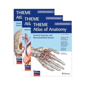 THIEME Atlas of Anatomy, Latin Nomenclature, Three Volume Set, Fourth Edition | Erik Schulte, Udo Schumacher, Markus Voll, Karl H. Wesker (ISBN: 9781684207541)