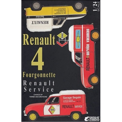 EBBRO Renault 4 Fourgonnette Service Car 1:24