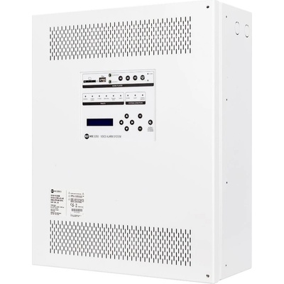 RCF mx 3250/4 - Централен усилвател за аварийно оповестяване с 4 зони, 250w