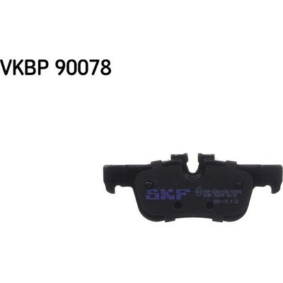 Sada brzdových destiček, kotoučová brzda SKF VKBP 90078
