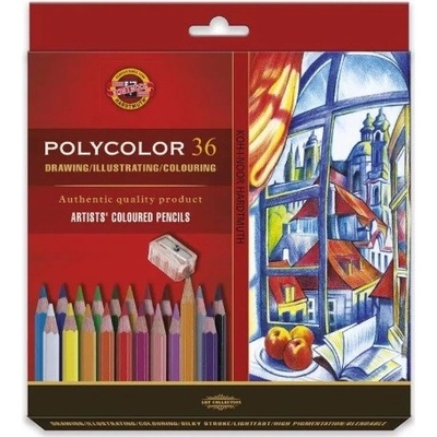 Koh i Noor 3835 umelecké pastelky Polycolor 36 ks