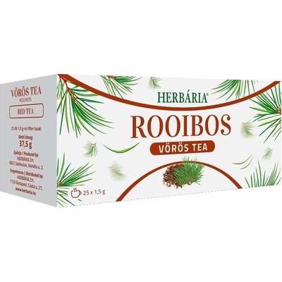 HERBARIA ROOIBOS ČERVENÝ ČAJ 25 KS