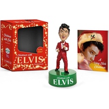 Running Press Christmas with Elvis Bobblehead With music