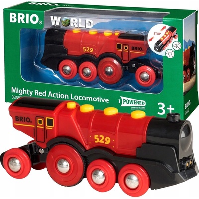 Brio Silná elektrická lokomotiva se světly 33592