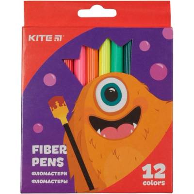 Флумастери Kite Jolliers 12 цвята в кутия (1608018-K19-047)