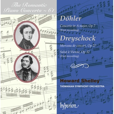 Howard Shelley, DOHLER & DREYSCHOCK: PIANO CONCERTOS, CD