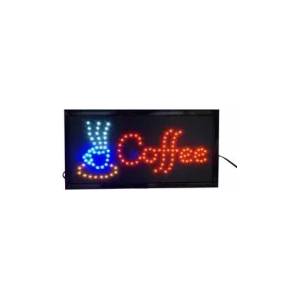  LED, рекламна табела, вътрешен монтаж, 500x250, COFFEE (LED-COFFE)