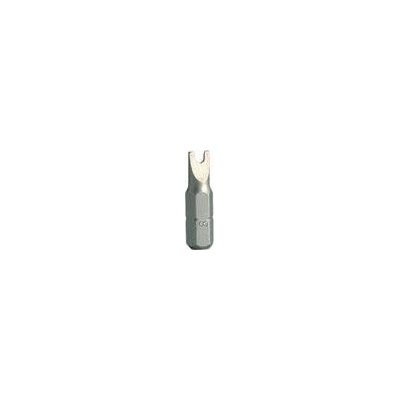 Projahn 1/4" bit plochý s drážkou 6mm, L25mm 2667