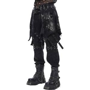 Devil fashion мъжки килт DEVIL FASHION - Nuclear Witcher - черен - SKT248