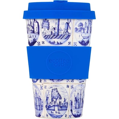 Ecoffee Cup Delfts Blu 400 ml