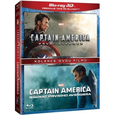 Joe Russo, Anthony Russo - Kolekcia Captain America (4 Bluray)