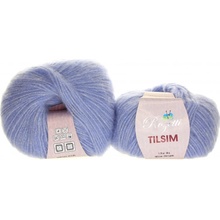 Rozetti Tilsim 362-08 nebesky modrá se stříbrnou