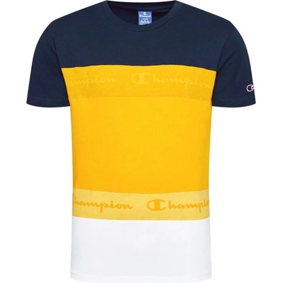 Champion shirt Navy Yellow White žlutá