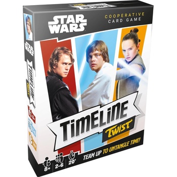 Zygomatic Настолна игра Timeline Twist: Star Wars - Кооперативна (ASMTIMET04B100EN)
