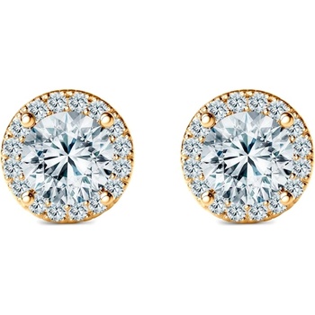 SAVICKI Обеци This is Love: злато, лабораторни диаманти