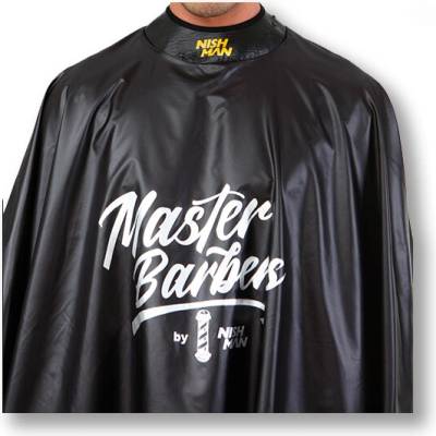 Nishman Barber One Cape Black&Yellow