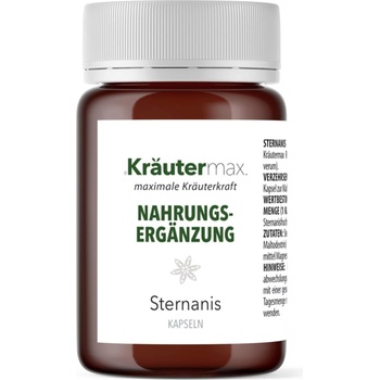 Kräuter Max Звездовиден анасон - 60 капсули