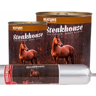 Meat Love Adult steak 100% mäso konské 400 g