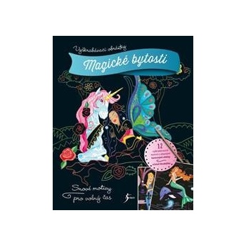 Vyškrabávací obrázky Magické bytosti