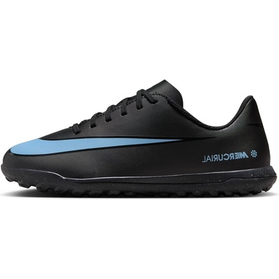 Nike Юношески футболни стоножки Nike Mercurial Vapor 16 Club Juniors Astro Turf Football Boots - Black/Blue