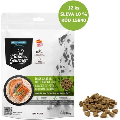 Tapas Gourmet Snack for dog Duck 190 g