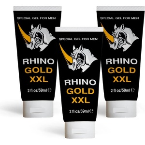  3 x Гел за увеличаване на пениса Rhino Gold Gel XXL