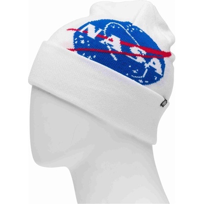 686 čiapka Nasa beanie white
