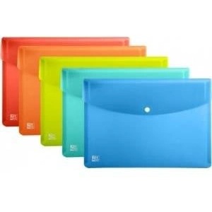 Oxford Envelope briefcase A4 PP Urban transparent (5pcs)