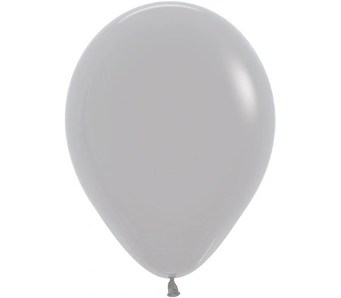 LUKY Balón Solid 25 cm šedý