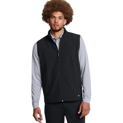 Under Armour rive Pro Storm Lightweight Insulated vest panske Black/Metallic Silver