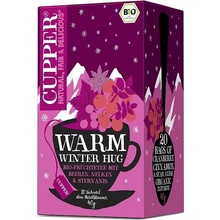 Cupper Bio ovocný čaj porciovaný Vrelé zimné objatie 40 g