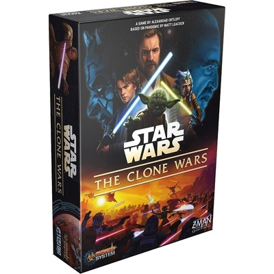 Z-Man Games Настолна игра Star Wars: The Clone Wars - кооперативна (BGBG0003233N)