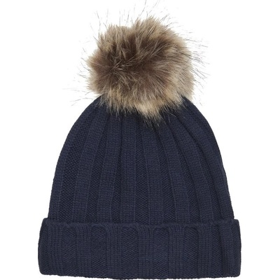 En fant pletená čepice s bambulí Parisian Night