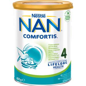 Nestle Млечна напитка на прах Nestle Nan - Comfortis 4, опаковка 800 g (12559413) - ozone