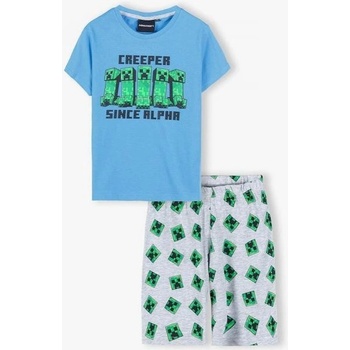 Chlapecké pyžamo Minecraft modrá