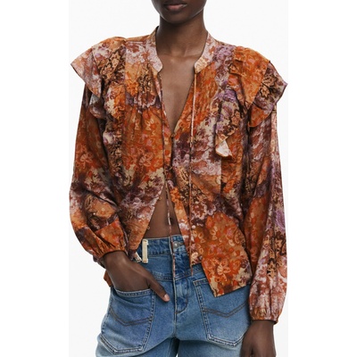 Desigual Loana Bloméra oranžová