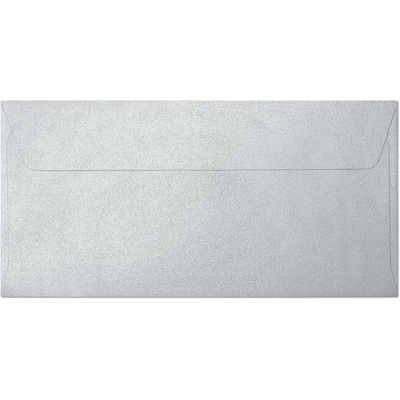Obálka DL Galeria Papieru Pearl stříbrná 120g, 10ks/bal, cena za kus