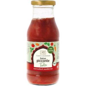 Classic Ayurveda Био Salsa Piccante - Tulsi - 240 мл
