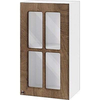 ИРИМ Горен кухненски шкаф Сити БФ-Дъб натурал-06-102 40 см