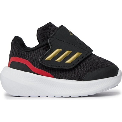 adidas Обувки adidas RunFalcon 3.0 Hook-and-Loop Shoes IG5390 Cblack/Goldmt/Betsca (RunFalcon 3.0 Hook-and-Loop Shoes IG5390)